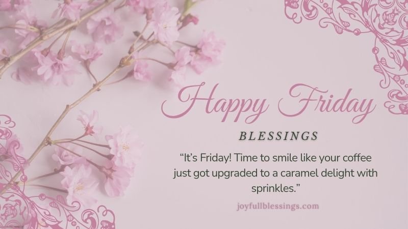 Faith-filled Friday night blessing image with candlelight and scripture