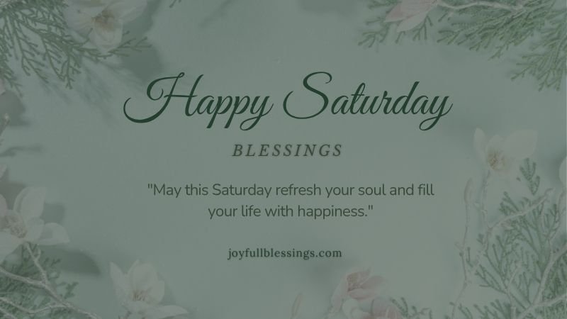 "Funny and cute Saturday blessing quote image to share smiles and weekend joy."